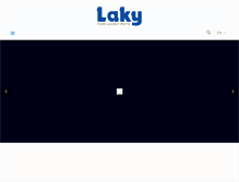 Tablet Screenshot of laky.com.gr